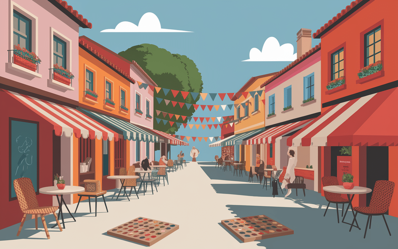 Scène culturelle arles centre historique marché art