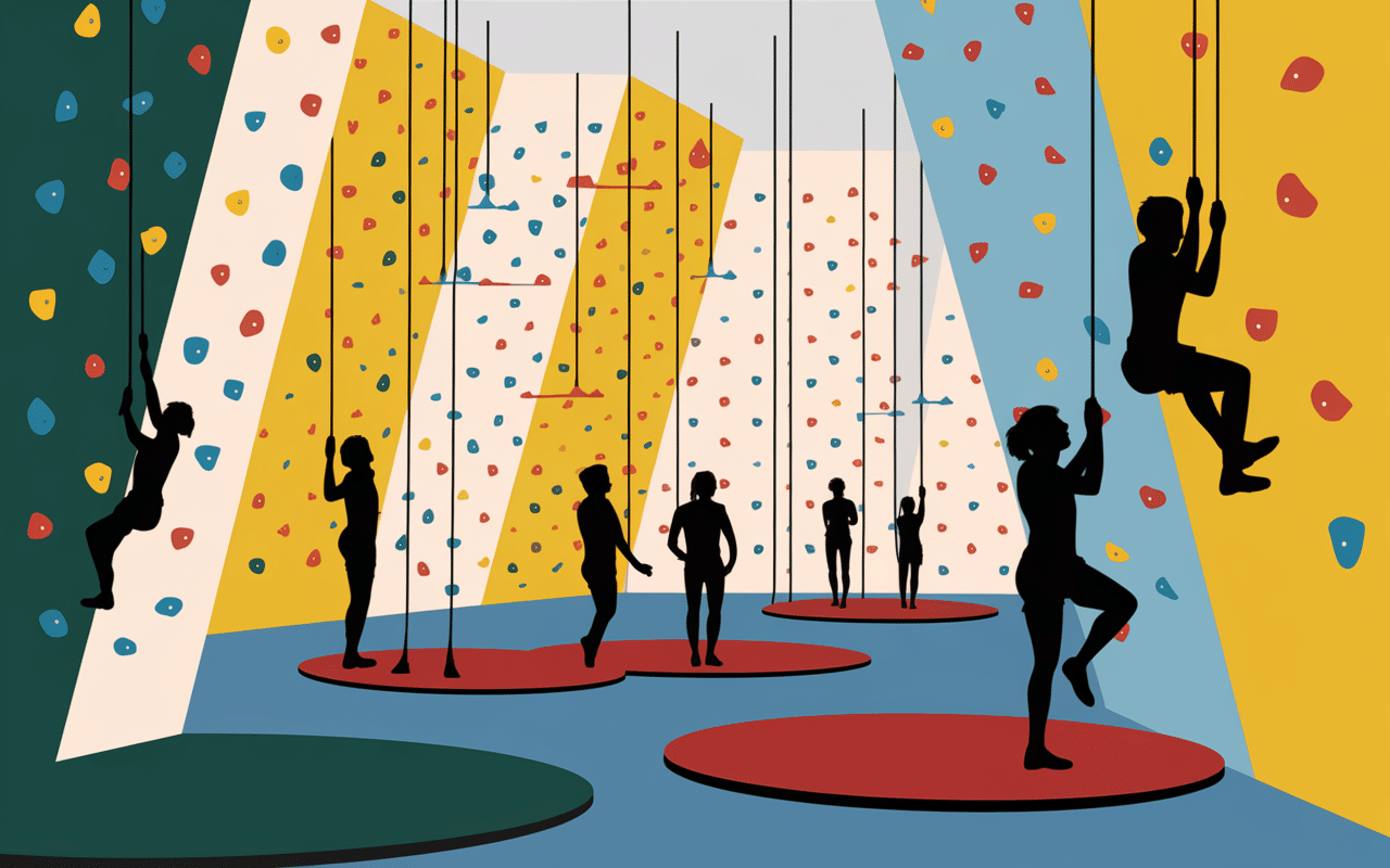 climbing district saint lazare salle escalade bloc moderne
