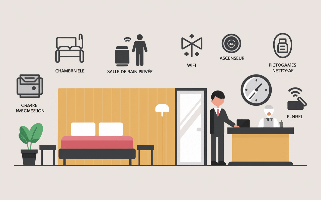 Classification et services de base hotel 3etoile