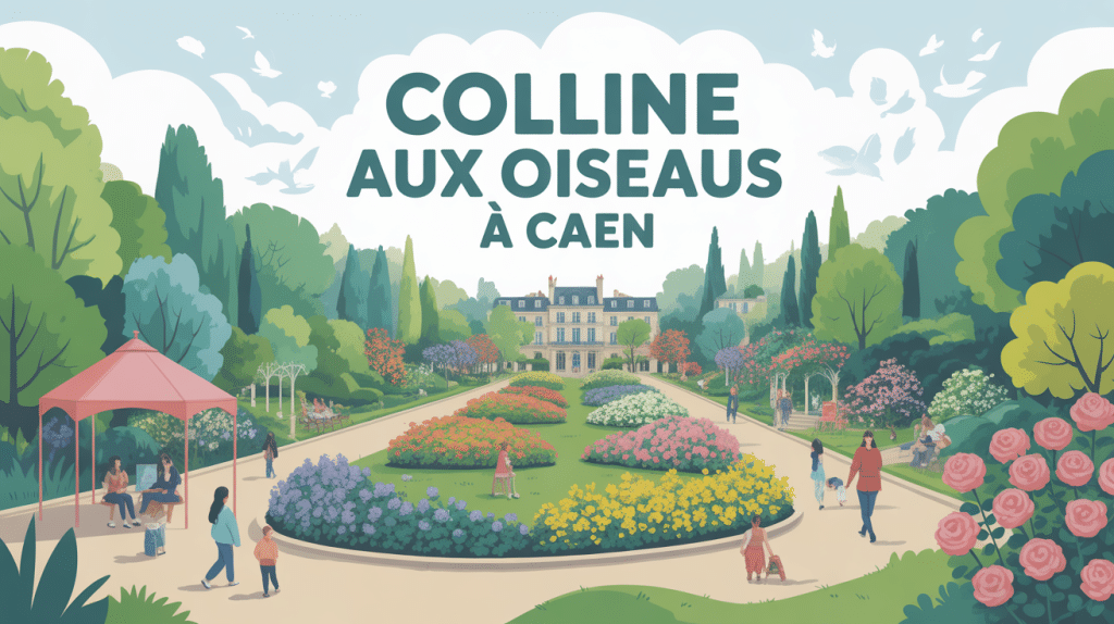 Vue panoramique de la colline aux oiseaux caen tarif jardins et loisirs