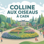 Vue panoramique de la colline aux oiseaux caen tarif jardins et loisirs