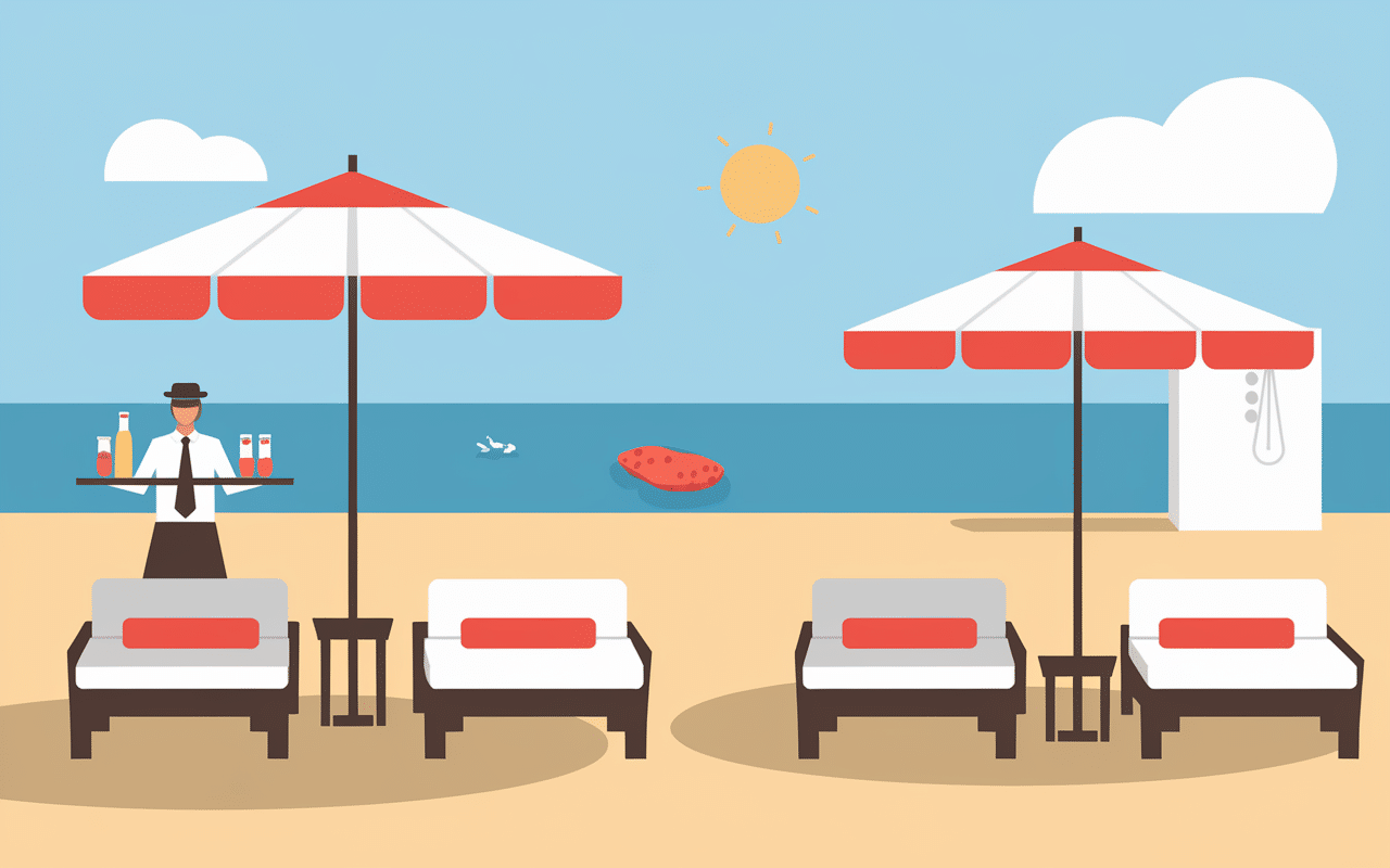 Services premium plage privée villefranche sur mer