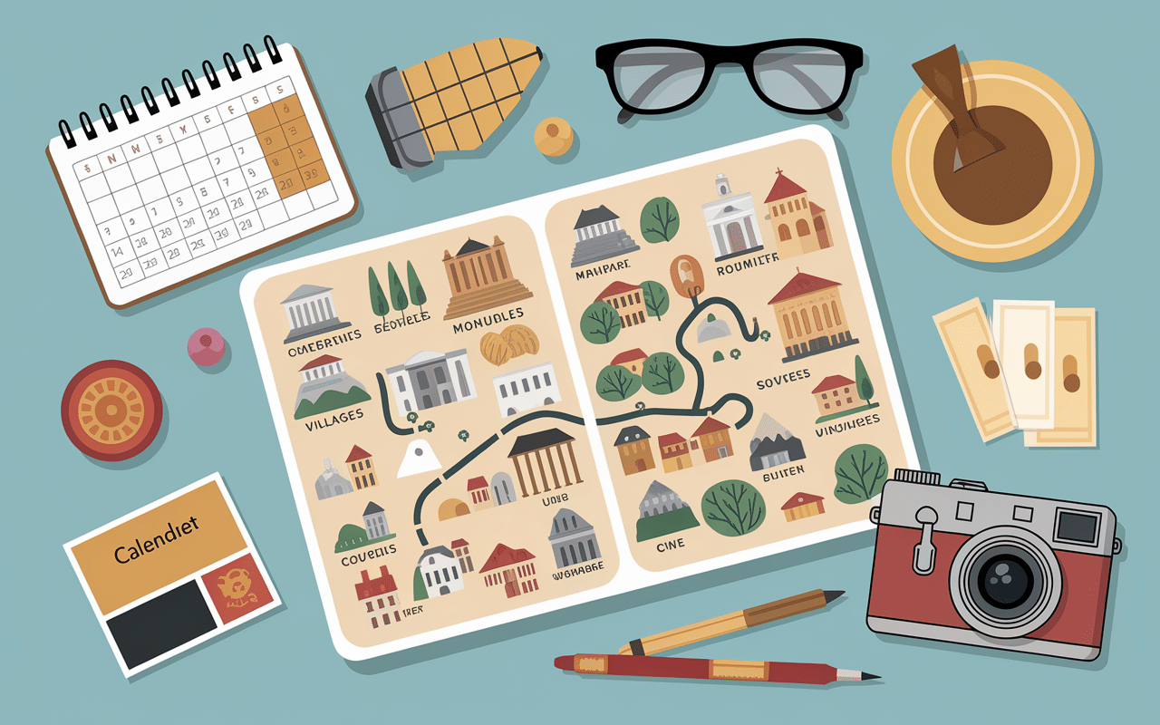 Organisation carte week end Alsace