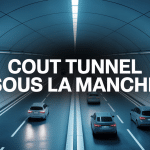 tunnel sous la manche tarif illustration moderne