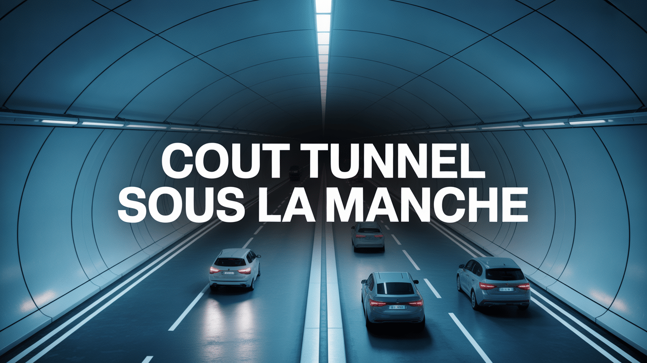 tunnel sous la manche tarif illustration moderne