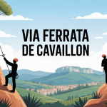 Illustration via ferrata cavaillon falaise panorama