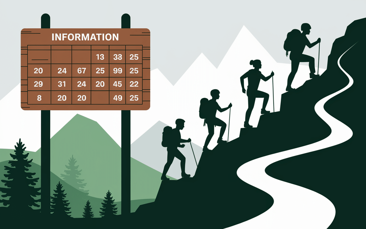 panneau difficulté via ferrata vosges choix parcours