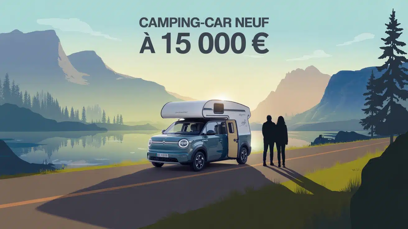 camping-car 15000 euros neuf mini-camper paysage