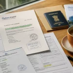 Destination med visas : dossier visa médical avec documents