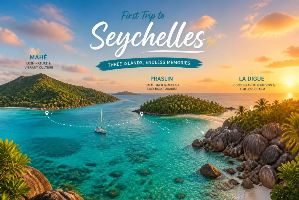 Seychelles : 10 à 14 jours, Mahé, Praslin et La Digue pour un premier séjour réussi